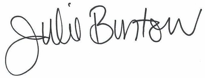 Julie Burton signature