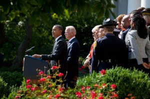 Obama In Rose Garden Sept 12 2011 On American Jobs Act 300X199